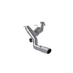 MBRP Exhaust - MBRP Exhaust S5078AL AL 3.5" Cat-Back Single Side Exit 07-10 Silv/Sierra 2500HD - Image 1