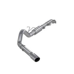 MBRP Exhaust - MBRP Exhaust S6208409 4" Cat-Back Street One Side w/Muffler 03-07 Ford F250/F350 - Image 1