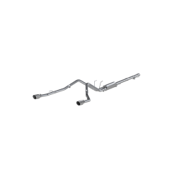 MBRP Exhaust - MBRP Exhaust S5146409 T409 3" Cat-Back 2.5" Dual Rear Exit for 09-24 RAM 1500 - Image 1