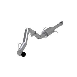 MBRP Exhaust - MBRP Exhaust S5036P AL 3" Cat-Back Single Side Exit 07-08 Silverado/Sierra 1500 - Image 1