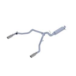 MBRP Exhaust - MBRP Exhaust S5223AL AL 3" Cat-Back 2.5" Dual Rear Exit for 19-23 Ford Ranger - Image 1