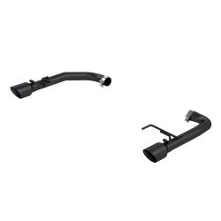 MBRP Exhaust - MBRP Exhaust S7276BLK Blk 2.5" Axle-Back Dual Exit w/o Muffler 15-26 Mustang GT - Image 1