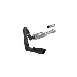 MBRP Exhaust - MBRP Exhaust S5253BLK Blk 3" Cat-Back Single Side Exit w/Muffler 15-20 Ford F150 - Image 1