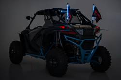 Rough Country 24" LED Multi-Color Whip Light Kit Pair 93002