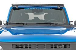 Rough Country Suspension Systems - Rough Country 71049 A-Pillar 2" LED Ditch Light Kit-Spot for 21-25 Ford Bronco - Image 3
