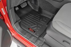 Rough Country Suspension Systems - Rough Country Front/Rear Floor Liners Black for 08-21 Frontier Crew M-80513 - Image 2