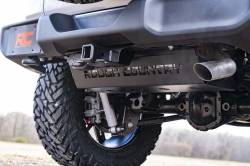 Rough Country Suspension Systems - Rough Country 10599 Muffler Skid Plate Black for 18-26 Jeep Wrangler JL 4WD - Image 6