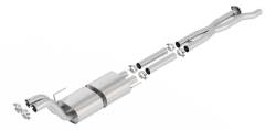 Borla - Borla 60638 2.75" In/3" Out ATAK Mid-Section Exhaust System for 17-20 F150 3.5L - Image 1