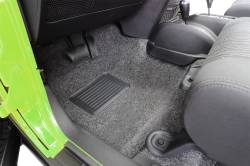 BedRug - Bed Rug BRJK07F4 Classic Carpeted Floor Liner Front for 07-18 Jeep JK 4DR - Image 3