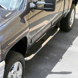 ARIES - ARIES 204009-2 Side Bars 3" Nerf Bar Polished Stainless Steel - Image 3