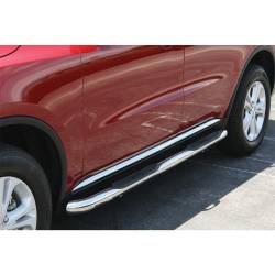 ARIES - ARIES 205031-2 Side Bars 3" Nerf Bar Polished Stainless Steel - Image 3