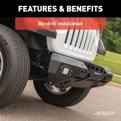ARIES - ARIES 2082075 TrailChaser Front Bumper for 18-20 Gladiator/Wrangler JL - Image 4