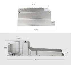 Holley - Holley Perf 302-1BK Blk Engine Oil Pan for GM LS 294/325/346/364/376/427 - Image 4
