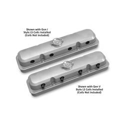 Holley - Holley Performance 241-190 LS Engine Valve Cover Set for 1900 GM LS Car 294-427 - Image 2