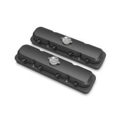 Holley - Holley Performance 241-192 2Pc Alu. Engine Valve Cover Set for GM Gen III/IV LS - Image 1