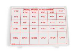 Holley - Holley Performance 36-201 Alcohol Jet Kit - Image 4