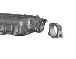 Holley - Holley Perf 717-15 Fuel Injection Throttle Body Angled Adapter for GM LS/LT - Image 4