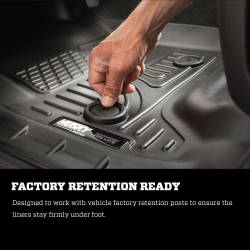 Husky Liners - Husky Liners 13851 Weatherbeater Front Floor Liners Black for Hyundai Santa Fe - Image 5