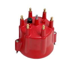 MSD - MSD Ignition 8014 6 Cylinder HEI Distributor Cap w/Retainer for Chevy - Image 2