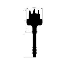 MSD - MSD Ignition 8597 Pro-Billet Distributor for Chevy V6 Even-Fire - Image 2