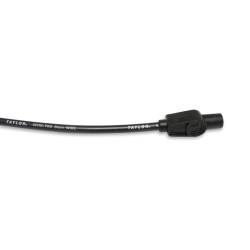 Taylor Cable - Taylor Cable 73055 8mm Spiro-Pro Spark Plug Wire Set Black 180-DEG Universal - Image 1