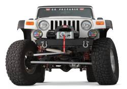 Warn - Warn 87700 Rock Crawler Stubby Front Bumper for 97-06 Jeep Wrangler TJ - Image 4
