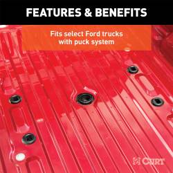 CURT - CURT 16020 Fifth Wheel Roller Mount Adapter - Image 5
