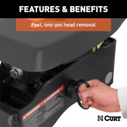 CURT - CURT 16140 A20 5th Wheel Hitch - Image 4