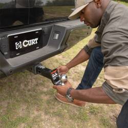 CURT - CURT 45311 Class-4 Ball Mount 2" Shank 10000 lbs 4" Drop 9-3/8" Long - Image 4