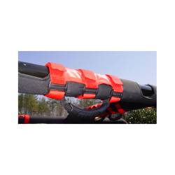 Rugged Ridge - Rugged Ridge 13505.03 Ultimate Grab Handles Red for Jeep CJ & Wrangler - Image 6