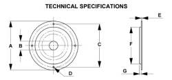 Earl's Performance - Earls Plumbing 29G001ERL Seals-It Firewall Grommet Seal - Image 5