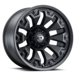 Vision Wheel 362 Armor 20x10 6x5.5 -25mm Satin Black 362-20083SB-25