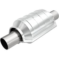 MagnaFlow Exhaust Products - MagnaFlow 53104 Standard Grade Universal Catalytic Converter 8"L x 4.75"W Round - Image 1