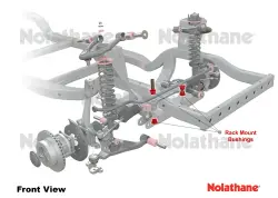 Nolathane - Nolathane REV190.0092 Steering Rack & Pinion Mount Bushings for 93-95 Mazda RX-7 - Image 4