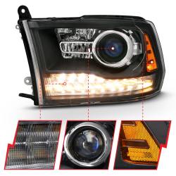 Anzo USA - Anzo USA 111489 Projector Headlight Set w/Halo - Image 3