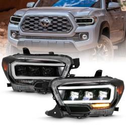 Anzo USA - Anzo USA 111496 LED Projector Headlight for 16-23 Toyota Tacoma - Image 1