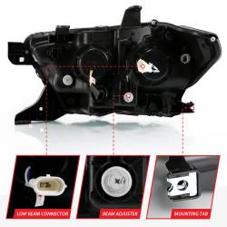 Anzo USA - Anzo USA 111496 LED Projector Headlight for 16-23 Toyota Tacoma - Image 5
