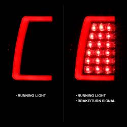 Anzo USA - Anzo USA 311330 LED Taillight Assembly Black/Clear 99-06 Silverado & Sierra - Image 2