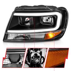 Anzo USA - Anzo USA 111537 Crystal Headlight Set for 99-04 Jeep Grand Cherokee WJ - Image 3