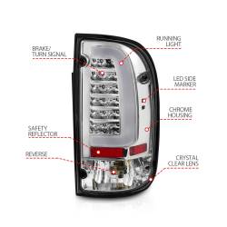 Anzo USA - Anzo USA 311355 LED Taillight Assembly for 95-00 Toyota Tacoma - Image 4