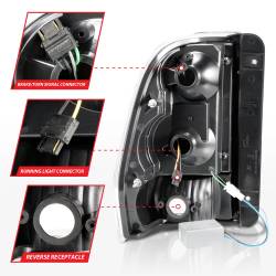 Anzo USA - Anzo USA 311372 LED Taillight Assembly for 02-09 Chevy Trailblazer - Image 5