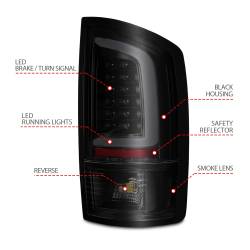 Anzo USA - Anzo USA 311369 LED Taillight Assembly for 02-06 RAM 1500/2500/3500 - Image 4