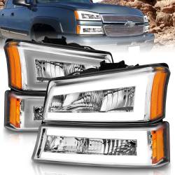 Anzo USA - Anzo USA 111502 Crystal Headlight Set - Image 1