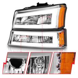 Anzo USA - Anzo USA 111502 Crystal Headlight Set - Image 3
