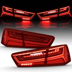 Anzo USA - Anzo USA 321353 Taillight Assembly for 12-15 Audi A6 A6 Quattro S6 - Image 1