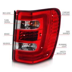 Anzo USA - Anzo USA 311396 LED Taillight Assembly for 99-04 Jeep Grand Cherokee WJ - Image 4