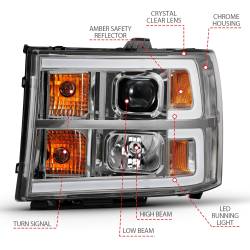 Anzo USA - Anzo USA 111483 Projector Headlight Set - Image 4