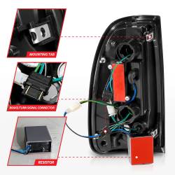 Anzo USA - Anzo USA 311411 LED Taillight Assembly for 00-06 Toyota Tundra - Image 5