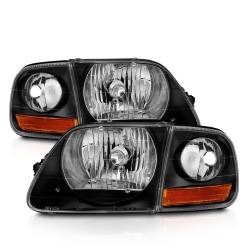 Anzo USA - Anzo USA 111460 Crystal Headlight Set for 97-03 F150 - Image 2