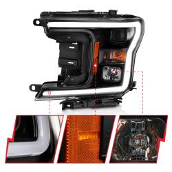 Anzo USA - Anzo USA 111467 Projector Headlight Set w/Halo for 18-20 F150 - Image 3
